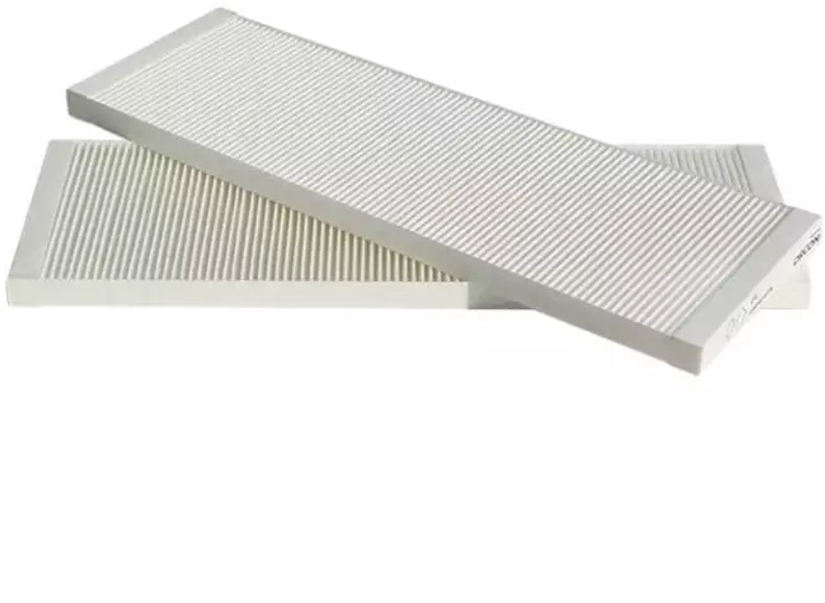 Orcon vlakluchtfilter filterklasse G4 tbv HRC balansventilatiesystemen 2,5 x 18,5 x 55,5 cm, wit