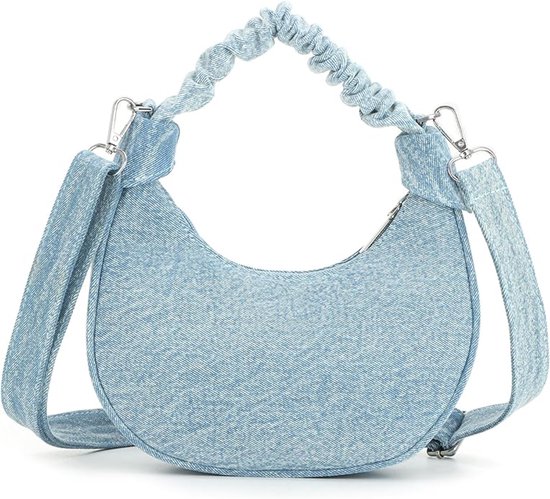 Blauwe Denim Dames Schoudertassen Soepel Festival kopen? ✔️ Vergelijk & bespaar