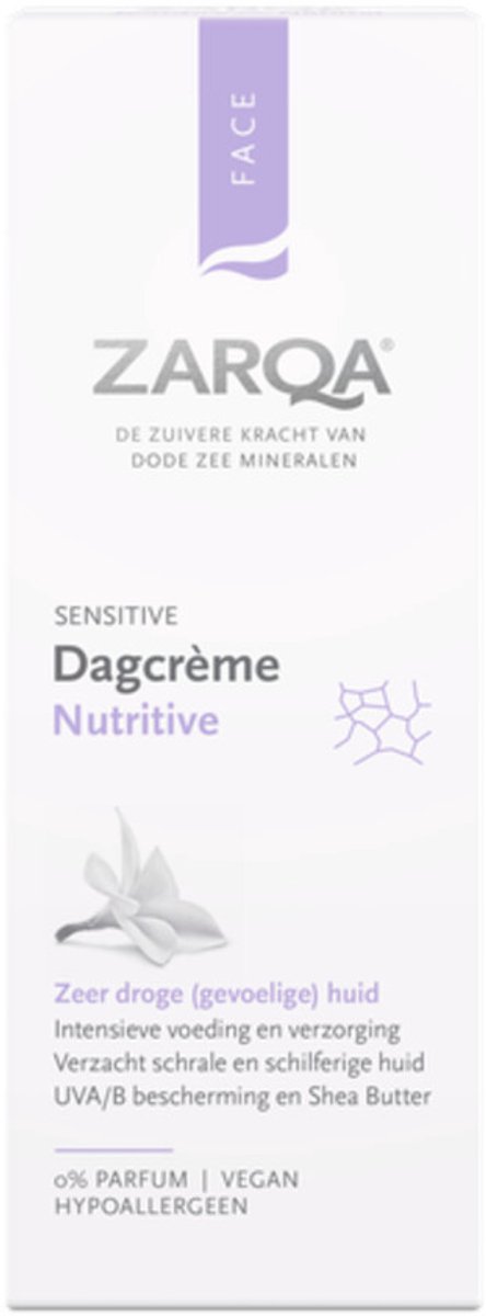 Bol.com Zarqa Nutritive Dagcrème - 3 x 50 ml - Voordeelverpakking aanbieding
