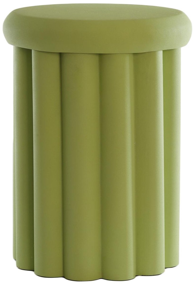 Bijzettafel Novalja - Mintgroen - Ø34cm - Modern