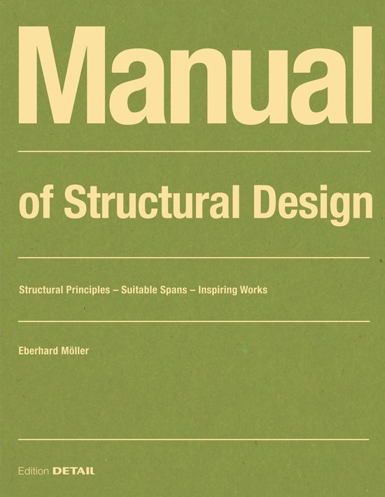 DETAIL Construction Manuals- Manual of Structural Design - cover
