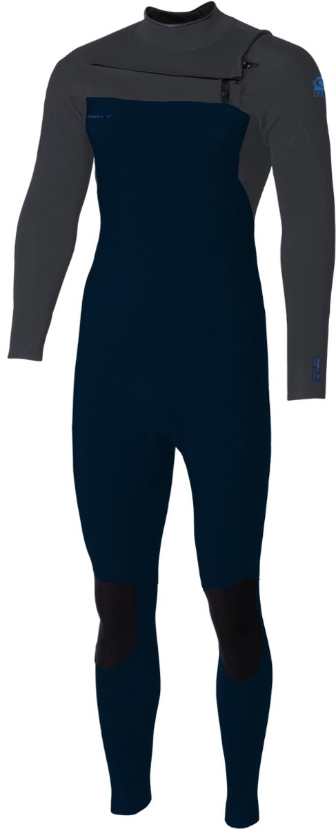 2025 O'Neill Heren Epic 4/3mm Borst Ritssluiting Wetsuit - Abyss