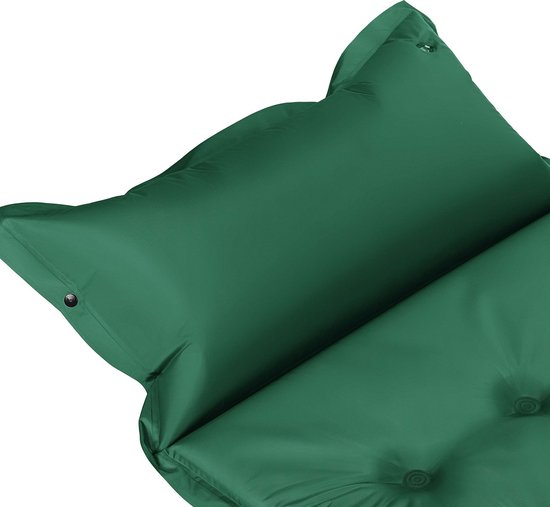 Outtec® Zelfopblazend Luchtmatras met Kussen - Luchtbed - Slaapmat - 193x68 cm - Ultralicht - Waterdicht - Opblaasbaar Matras - Camping, Outdoor van Outtec — afbeelding 2