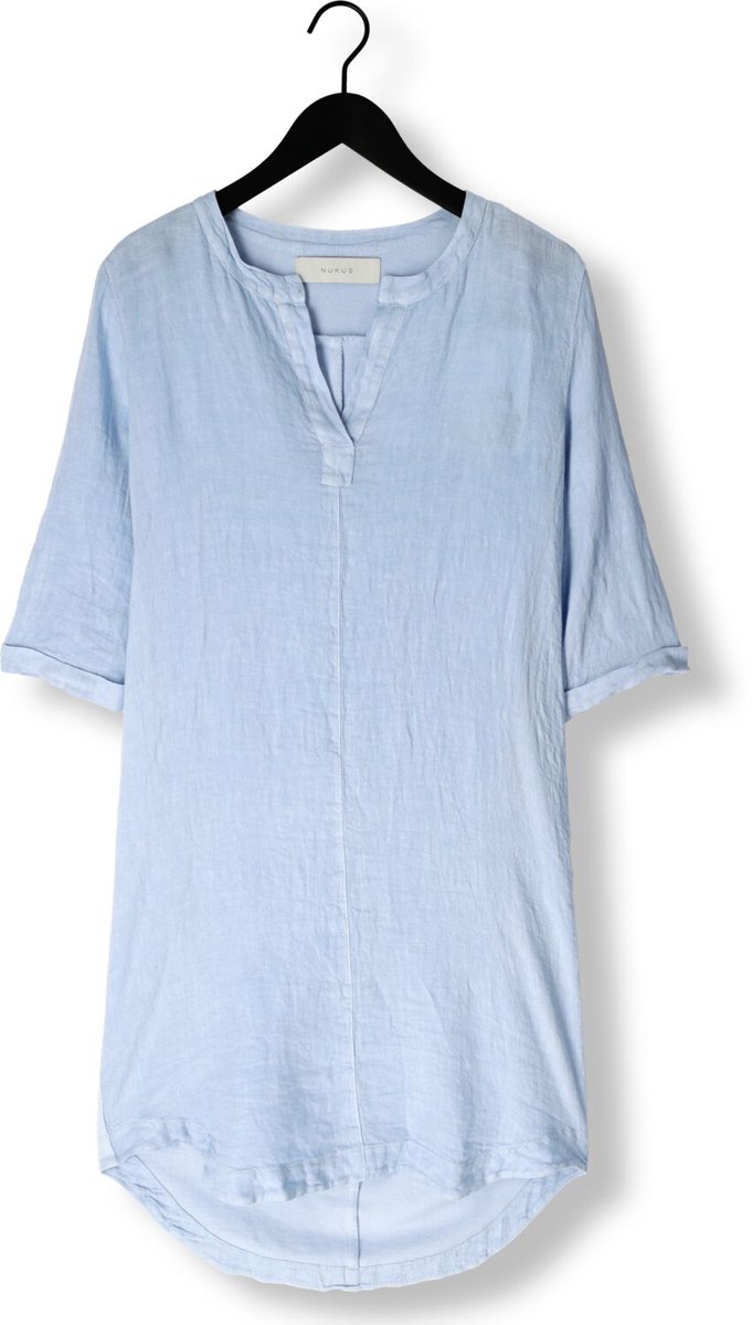 NUKUS Kate Dress Dames Jurk Lichtblauw Maat XS bol