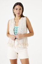 GARCIA Dames Vest Bruin Sleeveless