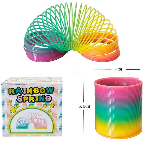 Foto: Duckiez trapveer regenboog m doosje 1 stuk