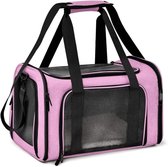 Sac de transport pliable pour chat et chien - Sac portable pour animaux de compagnie - 1 pièce - Doux et respirant