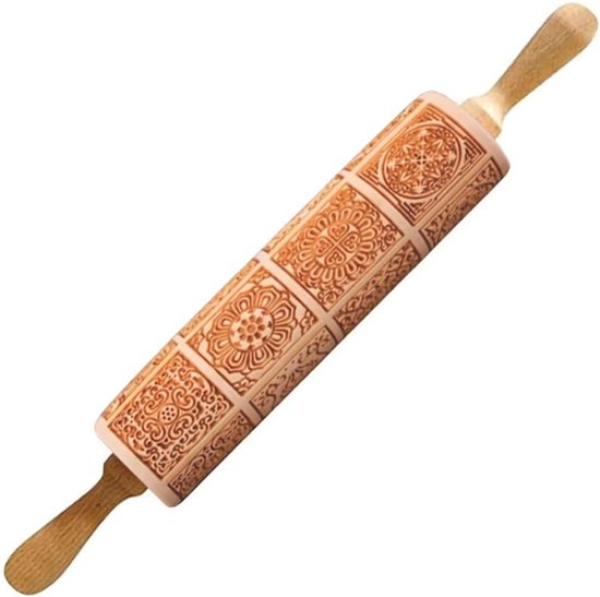 Deeg Baker Roller Set Houten Deegroller Bakken Keukengerei voor Gebak, Tortilla, Pizza, Koekje En Meer (#2