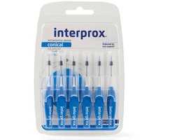 Interprox Premium Conical Ragers - 3,5 tot 6 mm - 3 x 6 stuks