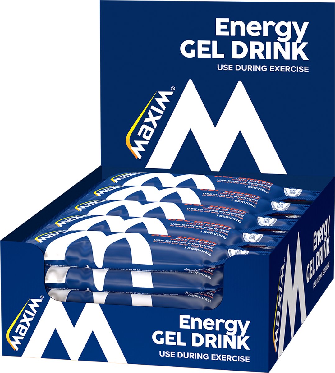 Maxim Energy Gel Drink Cola - 25 x 60 ml - Isotone - Met cafeïne - Geen water nodig