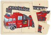Playwood / Roel noppen puzzel brandweer