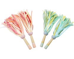 Houten Cheerleader Poms, 2st.