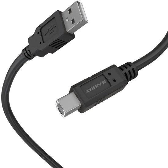 TNP USB A naar USB B Audio MIDI-kabel mannelijk naar mannelijk - MIDI-naar- USB-kabel 2.0-type voor computer, laptop, MIDI-pianotoetsenbord, projector, printers en apparatuur met