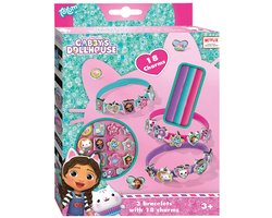 Gabby’s Poppenhuis Totum 3 schuif armbandjes maken met 18 schuifbedels | speelgoed meisjes vanaf 3 jaar Gabby’s Dollhouse cadeautip