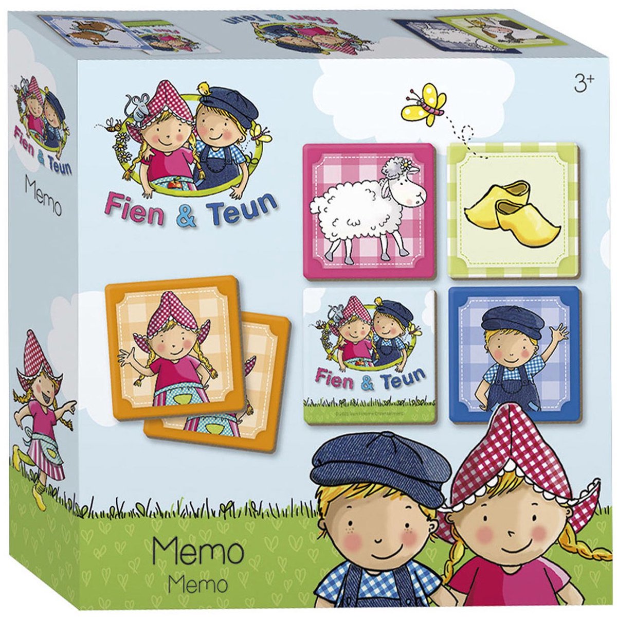Fien & Teun memo spelletje - geheugen spel educatief spelgoed - boerderij - Bambolino Toys - Vanaf 3 jaar — afbeelding 7