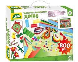 Lena - Jumbo Knutselkoffer - 800 onderdelen - Hobbypakket