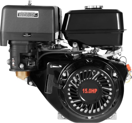 Loncin G200F luchtgekoelde benzinemotor 20 mm as
