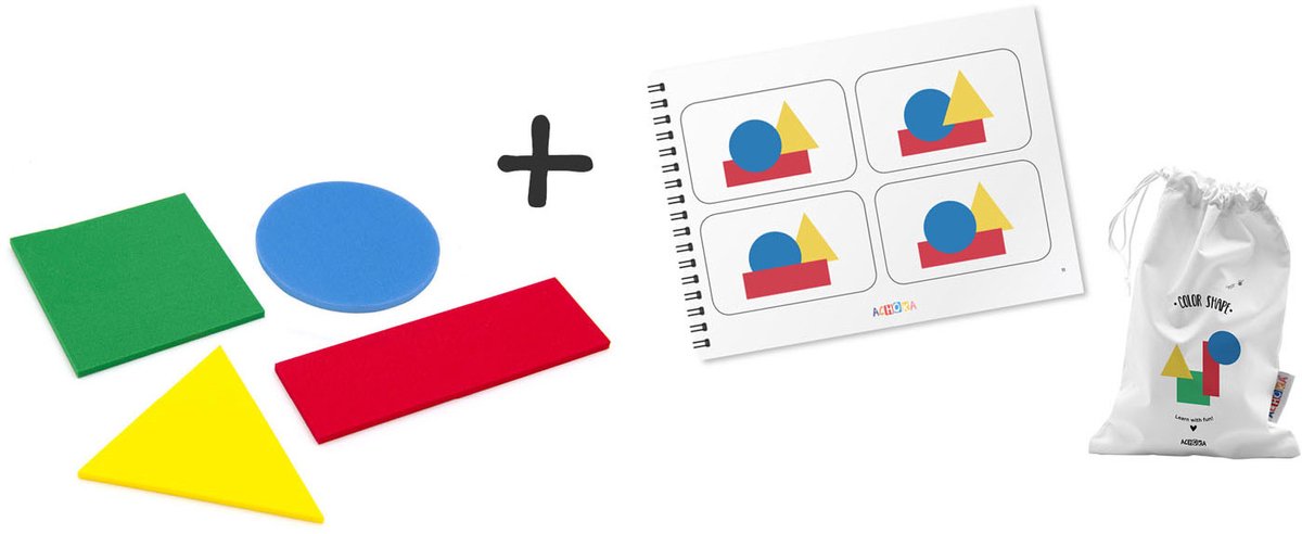 Vormen herkennen spel foam educatief speelgoed voor kinderen.