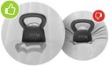 Afbeelding toont 272 kg op stabiel vs. instabiel luchtbed.