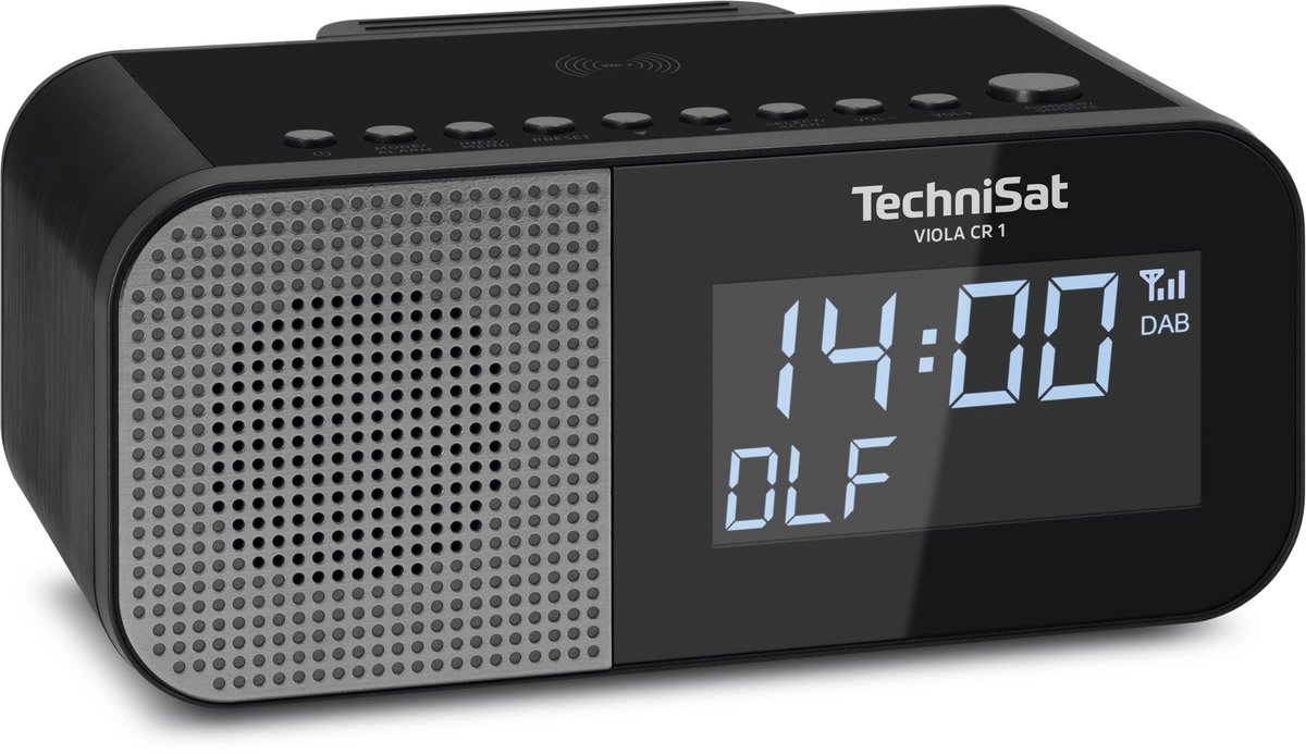 TechniSat Viola CR 1 - DAB+ wekkerradio met draadloze oplader