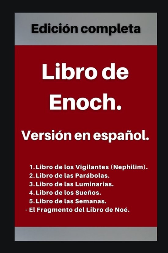 Libro de Enoch. Versión en español - cover