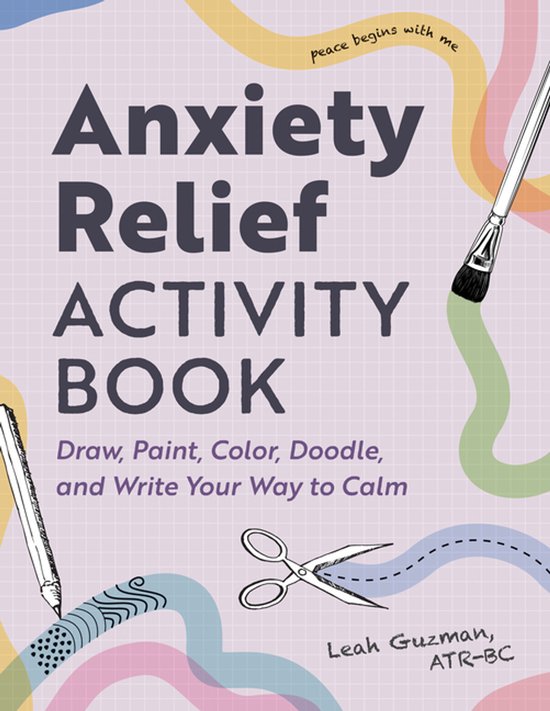 Anxiety Relief Activity Book - cover