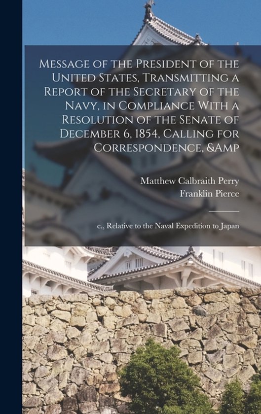 Message of the President of the United States, Transmitting  ... - cover