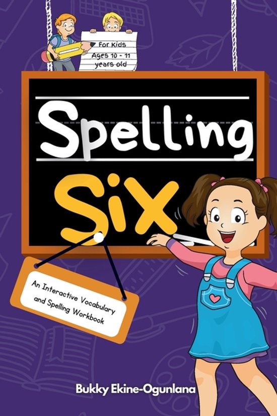 Spelling for Kids- Spelling Six - cover