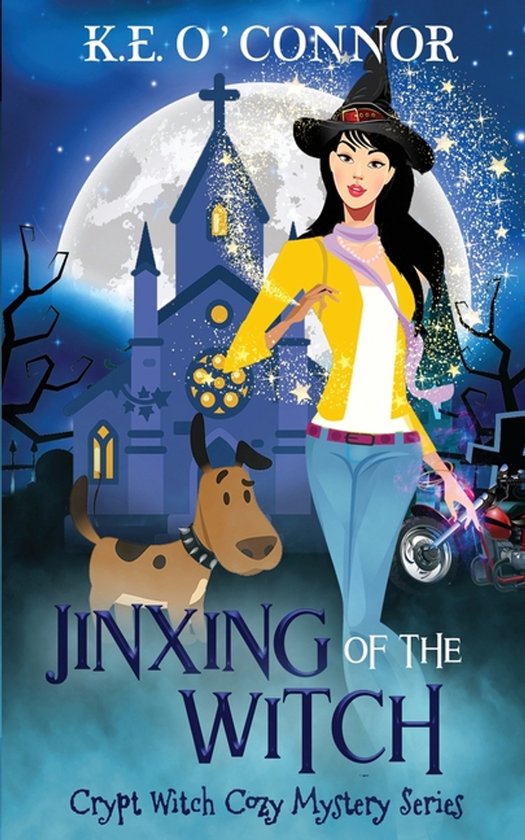 Crypt Witch Cozy Mystery- Jinxing of the Witch - cover