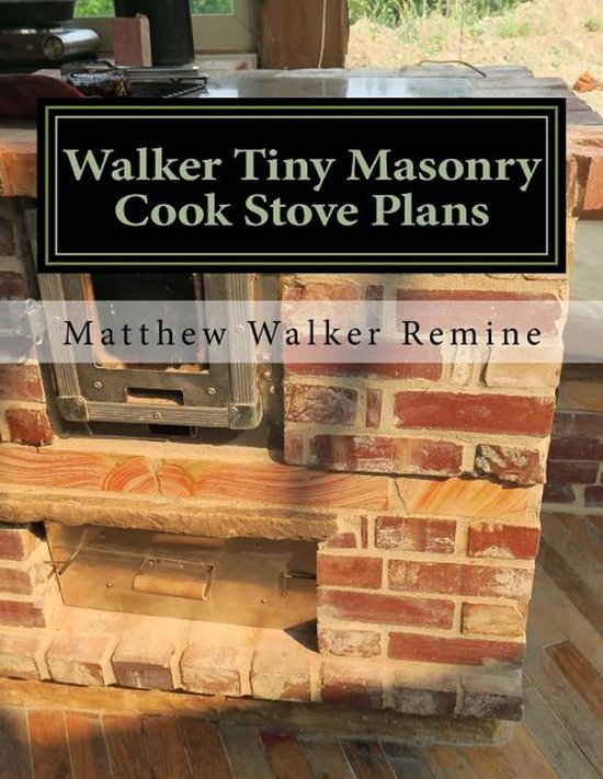 Walker Tiny Masonry Cook Stove Plans - cover