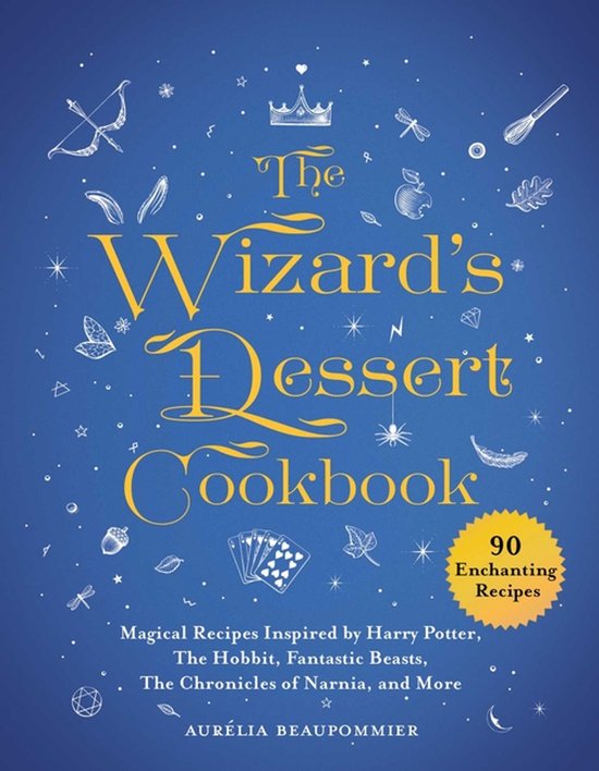 Magical Cookbooks-The Wizard's Dessert Cookbook - cover
