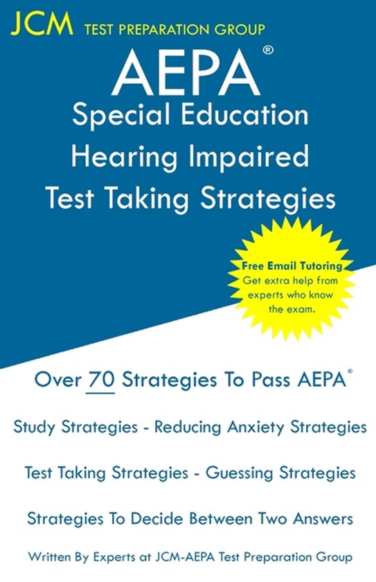 AEPA Special Education Hearing Impaired - Test Taking Strate ... - cover