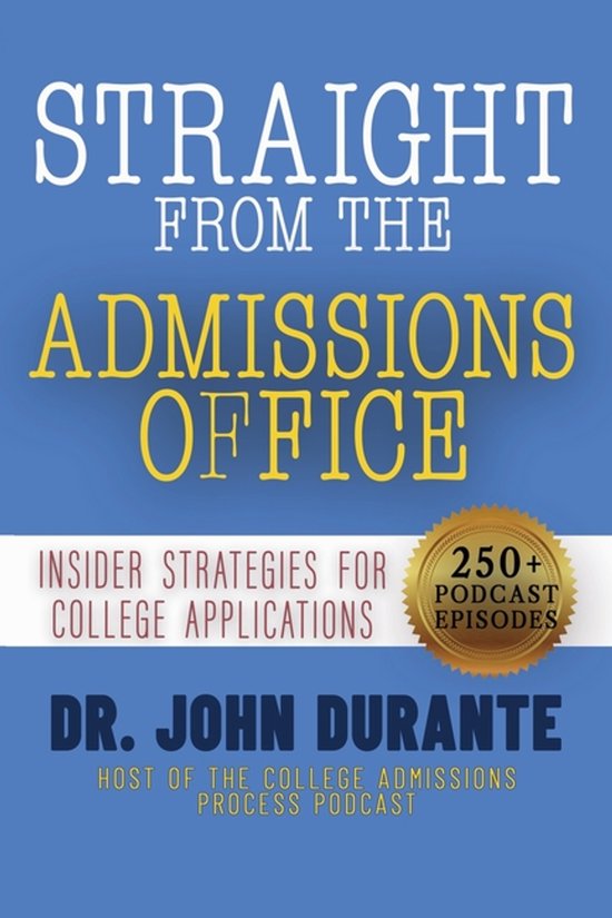 Straight From The Admissions Office - cover