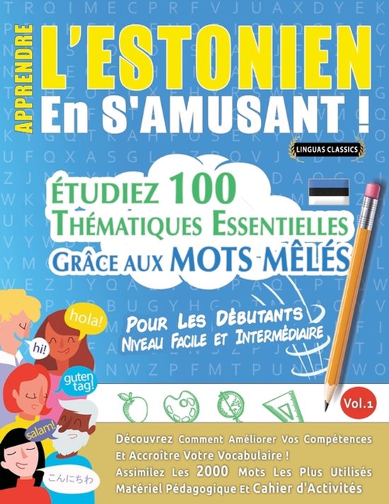 Apprendre l'Estonien En s'Amusant - Pour Les Débutants - cover