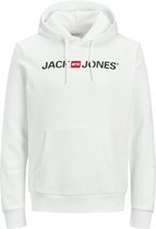 Jack and Jones Sweat À Capuche Wit Avec Logo Et Poche Kangourou Coupe Régulière - XS