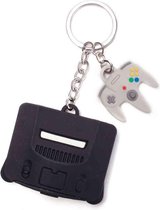 Nintendo - Nintendo 64 & Controller 3D Rubber Keychain