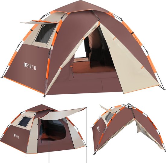 Tente familiale de camping instantanlee étanche, | Ubuy