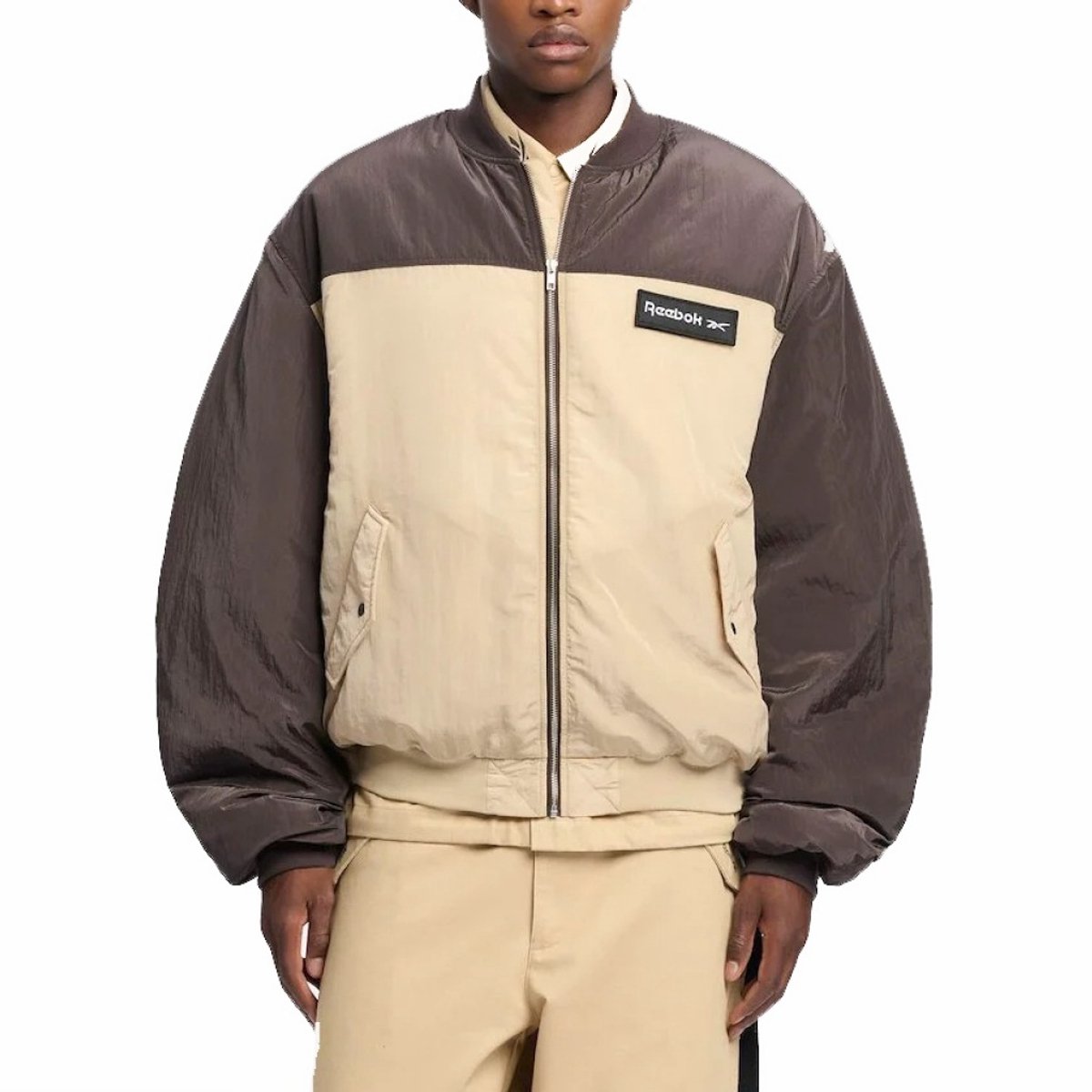 REEBOK BOMBER JACKET L EU Bruin