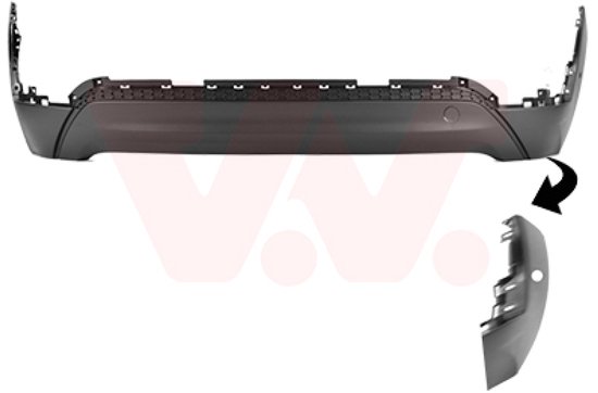 VAN WEZEL Spoiler voor o.a. Vw - 5837509, 5410909442057
