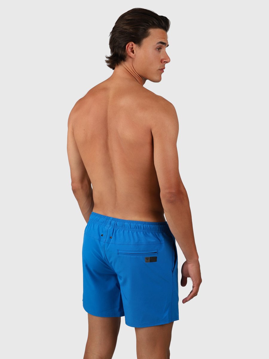 Brunotti Bru - conic Zwembroek Heren - Zwemshort met 4 - Way Stretch - Neon Blue — afbeelding 2