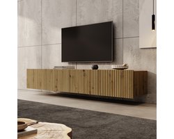 Meubella - TV-Meubel Kenderes - Eiken - 200 cm