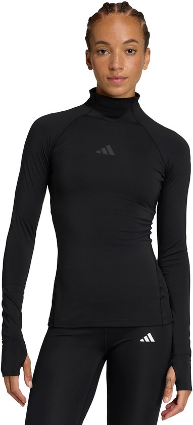 Foto: Adidas performance adidas techfit cold rdy longsleeve dames zwart m