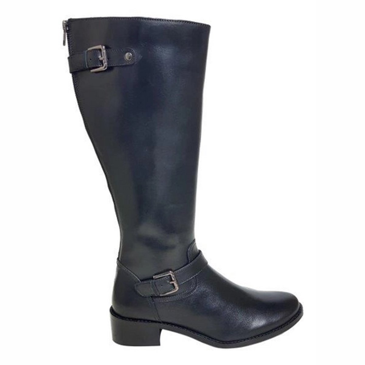 JJ Footwear Dameslaars Custom Made Patra Zwart Kuit