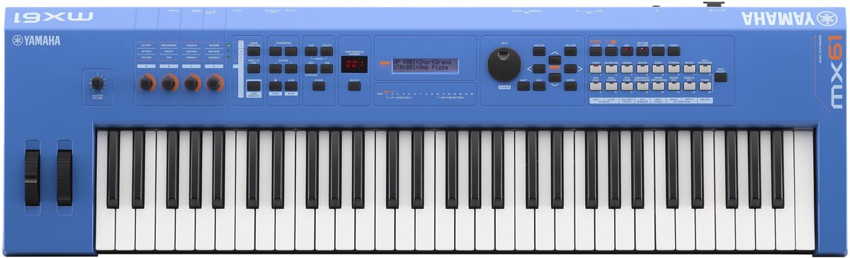 Yamaha MX61 II BU blue - synthesizer