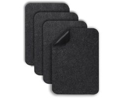Hittebestendige mat voor Airfryer - Bescherming Frituurpan - 4 Stuks - aanrechtbladbeschermers - koffiezetapparaatmat - Ovenbeschermingsmat - 43*30CM - Vilt