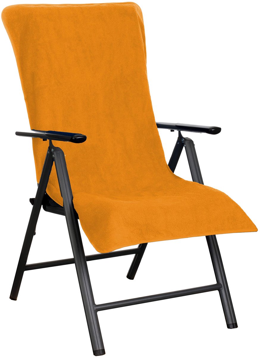 Ibenzoa® Zachte Badstof Hoes voor Tuin- en Strandstoelen van 100% Katoen in Diverse Kleuren