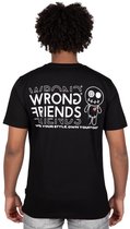 T-SHIRT VICHY - BLACK XS