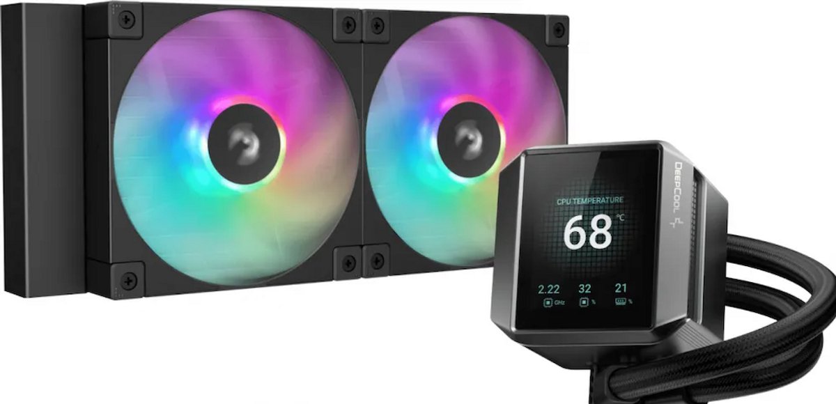 DeepCool MYSTIQUE 240 ARGB waterkoeling