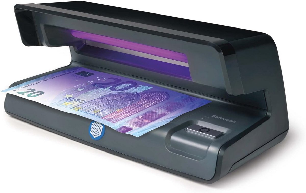 UV-detector voor valse bankbiljetten, creditcards en identiteitsdocumenten
