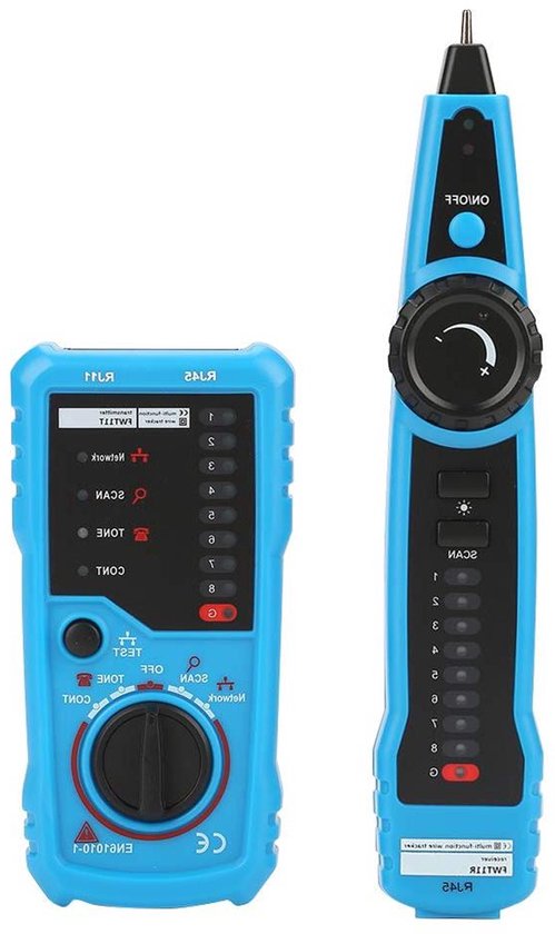 Kabelfinder Ethernet Tester - RJ11 RJ45 Netzwerkkabel Prüfgerät